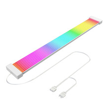 PC RGB Light Strip for PSU Cables, CL300 5V 3Pin ARGB Sync, Suit for 6Pin 8Pin 12Pin 16Pin 24Pin PSU RGB Cable Extensions, Colorful for PC Case