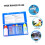 1 Set Test Solution for Spa Water Swimming Pool Reagent PH Test Liquid Chemical Test Solution Pool Test Agent Blue 5