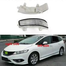(1PCS right side)For Honda Jade 2013 2014 2015 2016 Car Rear Rearview Mirror Turn Signal Light Indicator Side Lamp 34350-TMO-H01 34300-TMO-H01