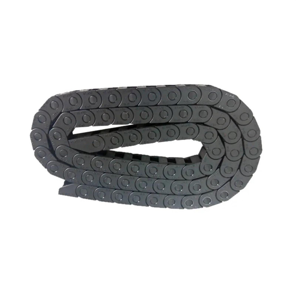 Commercial Unit 10X10mm 1 Meter Plastic Towline Cable Wire Carrier Drag Chain For Cnc Router Machine Tools Transmission Drive Chain(R18) 6276012680941