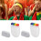 2Pcs Flag Face Paint 6 Colors Rainbow Stripe Fan 12