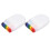 2Pcs Flag Face Paint 6 Colors Rainbow Stripe Fan 9