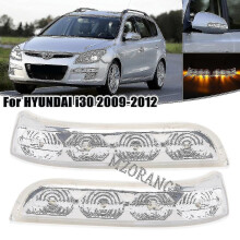 (Links) Für Hyundai I30 2009 2010 2011 2012 Auto Seite Rückspiegel Led Blinker Lichter Spiegel Umkehr