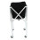 Foldable Tennis Ball Hopper Basket Cart Light 5