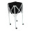 Foldable Tennis Ball Hopper Basket Cart Light 3
