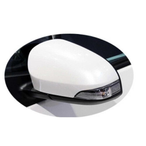(White)Yaris 2012-2019 Side Mirror Covers & Rearview Mirror Caps Car Accessories 2