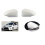 (White)Yaris 2012-2019 Side Mirror Covers & Rearview Mirror Caps Car Accessories 2