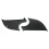 2287.3005 Left Rear View Mirror Bottom Lower Holder Shell for Tesla Model 3 2017-2023 Wing Mirror P 1