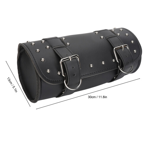 Waterproof Retro Synthetic Leather Motorcycle Tool Bag 1