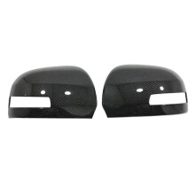 Carbon Fiber Car Rear View Mirror Cover Trim for 2013 2014 2015 2016 2017 2018 2019