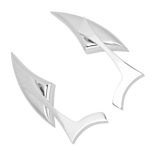 Cruiser motorcycle mirrors spear blade adjustable rear view 1