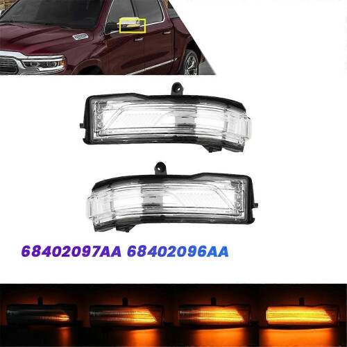 Φλας καθρέφτη LED 68402097AA 68402096AA για Dodge Ram 1