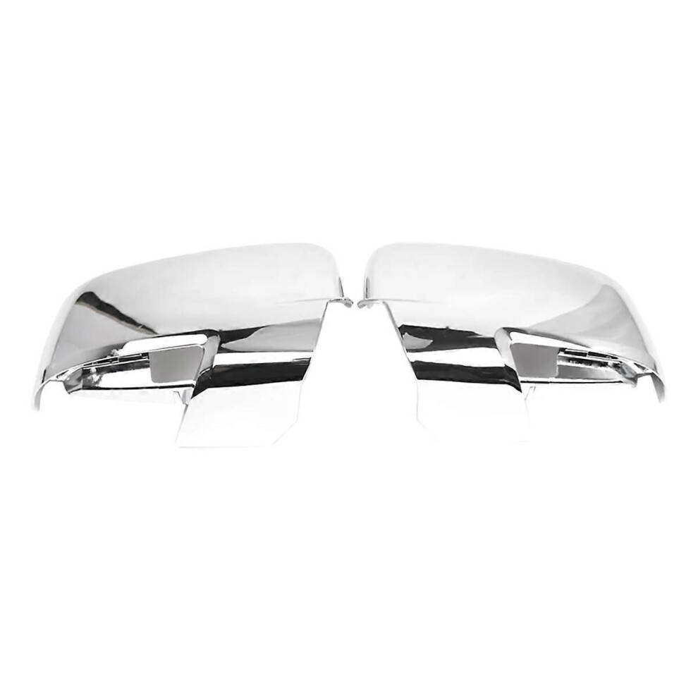 For Ram 1500 2009-2012 Right+Left Chrome Rearview Mirror Caps Shell Door Mirror Cover 68231243Aa 682 9319739822830