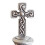 (Add a Gift Pouch) Celtic Swirl Cross Pewter Bottle Stopper 3