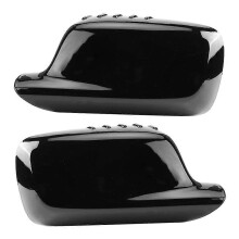 Pair of Left/Right Mirror Caps 51167074236 for E46 323Ci 325Ci 328Ci E65 E66