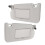 Pair Left Right Side Grey Sun Visor Car Glare Guard 96400 3TA2A Replacement for Altima 2013‑2018 4