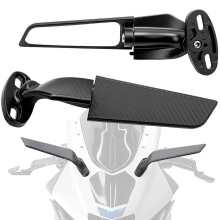 Paar verstellbare, drehbare Motorrad-Rückspiegel für Ninja 300 400 650 | ZX6R CBR1000RR