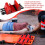 Head Immobilizer for Backboard, Spine Board with Adjustable Straps, Universal Head Supports, Red 5