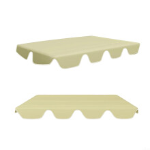 Outdoor swing seat replacement roof for 2 or 3seater, light and portable