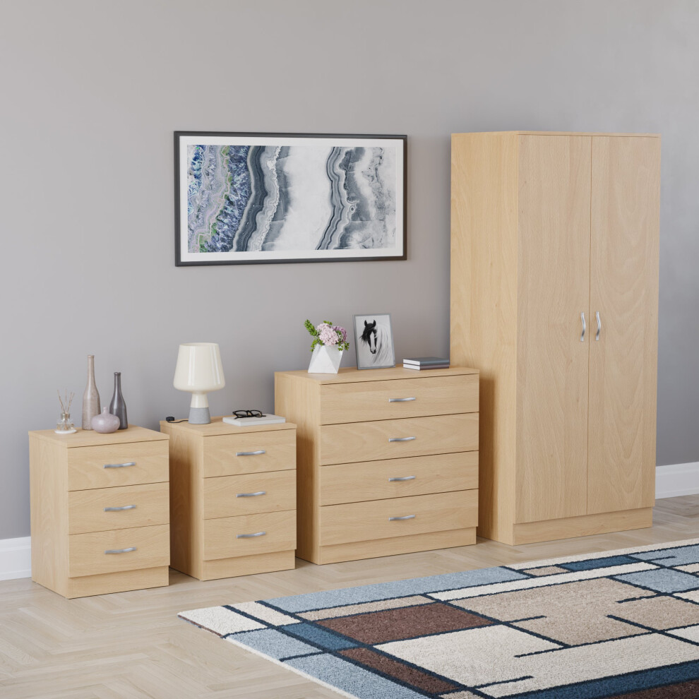 (Pine) Riano 4 Piece Bedroom Set 23