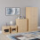 Vida Designs (Pine) Riano 4 Piece Bedroom Set 2 1