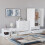 Vida Designs (White) Riano 4 Piece Bedroom Set 2 2