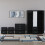 Vida Designs (Black) Riano 4 Piece Bedroom Set 15 4