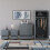 Vida Designs (Grey) Riano 4 Piece Bedroom Set 24 3