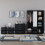 Vida Designs (Black) Riano 4 Piece Bedroom Set 15 3