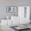 Vida Designs (White) Riano 4 Piece Bedroom Set 15 1