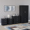Vida Designs (Black) Riano 4 Piece Bedroom Set 6 1