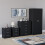 Vida Designs (Black) Riano 4 Piece Bedroom Set 24 1