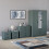 Vida Designs (Jasper Green) Riano 4 Piece Bedroom Set 15 1