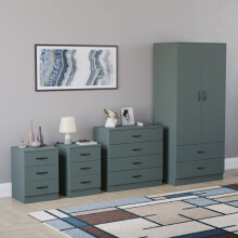 (Jasper Green) Riano 4 Piece Bedroom Set 6