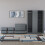 Vida Designs (Grey) Riano 4 Piece Bedroom Set 9 4