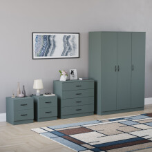 (Jasper Green) Riano 4 Piece Bedroom Set 9