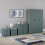 Vida Designs (Jasper Green) Riano 4 Piece Bedroom Set 9 1