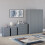 Vida Designs (Grey) Riano 4 Piece Bedroom Set 11 1