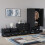 Vida Designs (Black) Riano 4 Piece Bedroom Set 3 2