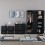 Vida Designs (Black) Riano 4 Piece Bedroom Set 11 3