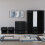 Vida Designs (Black) Riano 4 Piece Bedroom Set 14 4
