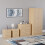 Vida Designs (Pine) Riano 4 Piece Bedroom Set 3 1
