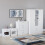 Vida Designs (White) Riano 4 Piece Bedroom Set 14 1