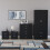 Vida Designs (Black) Riano 4 Piece Bedroom Set 4 5