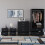 Vida Designs (Black) Riano 4 Piece Bedroom Set 4 3