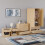 Vida Designs (Pine) Riano 4 Piece Bedroom Set 1 2