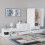 Vida Designs (White) Riano 4 Piece Bedroom Set 1 2