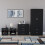 Vida Designs (Black) Riano 4 Piece Bedroom Set 1 5