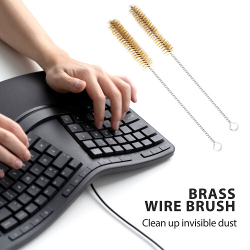 6 Pcs Brass Tube Cleaning Brush Wire Brush Set 2