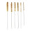 6 Pcs Brass Tube Cleaning Brush Wire Brush Set 1